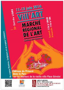 Marché  d Art de Conflans 