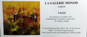 Galerie MONOD  75015   PARIS 